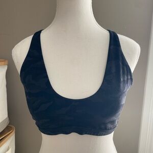lululemon athletica camo strappy Sports Bra